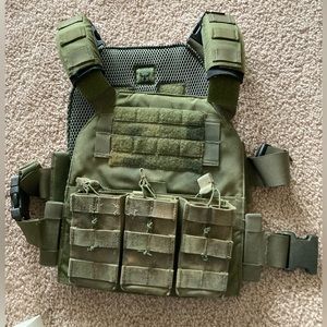 Ar500 OD green plate carrier. Firm on price.